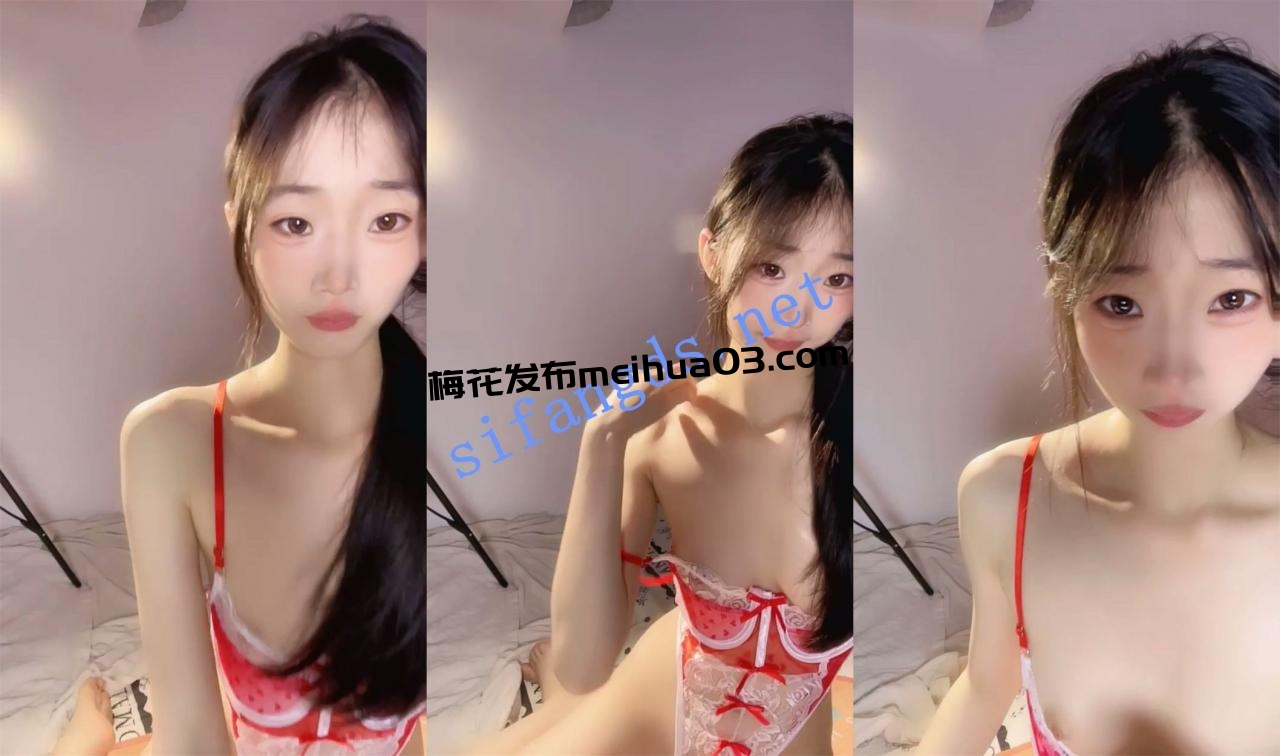 超清纯少女！【呆呆小羊儿】身材纤细 超诱人~道具自慰~！